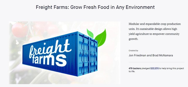 Freight Farms và công nghệ trồng rau tương lai