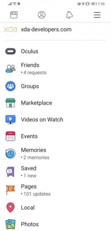 Facebook thử nghiệm giao diện mới toàn màu trắng cho ứng dụng Android